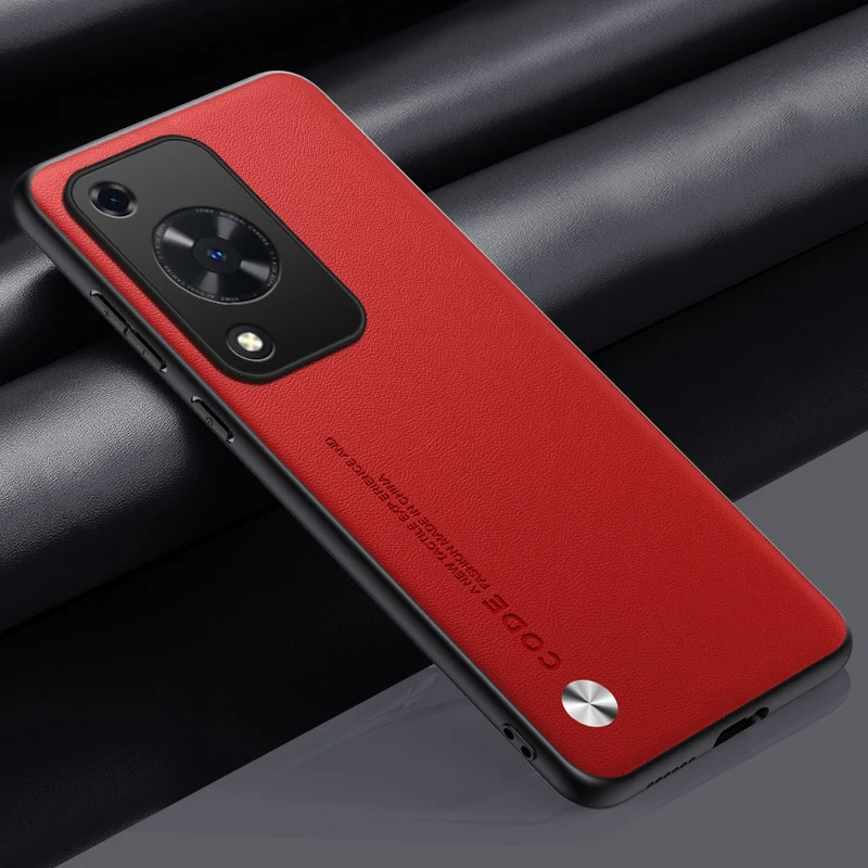 Elegant PU Leather Matte Silicone Phone Case - Luxury Full Protection Back Cover