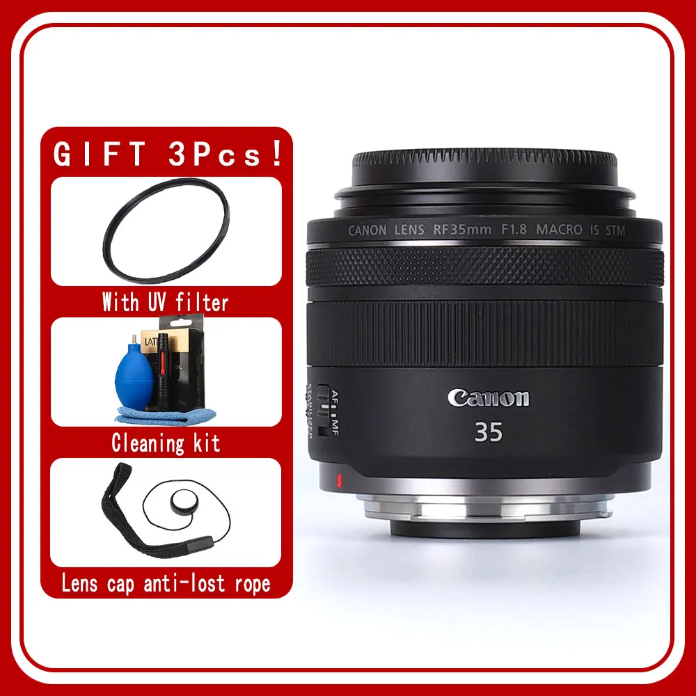 Obiettivo Canon Rf 35Mm F1.8 Macro Is Stm