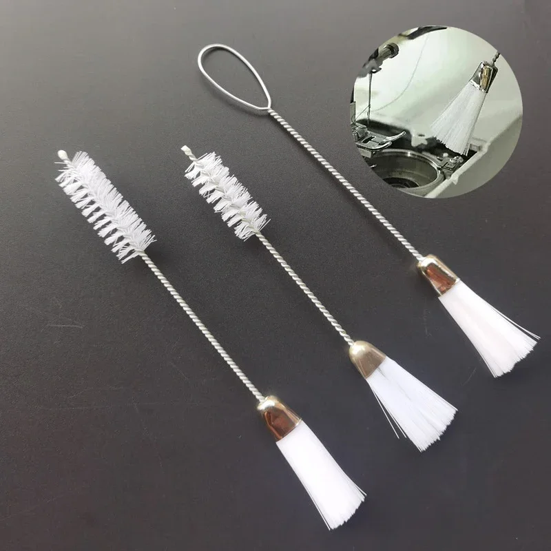 Multi-function Sewing Machine Brush Household Double Ended Cleaning Brush Keyboard Clean Brush Tail Sewing Accessories Tools