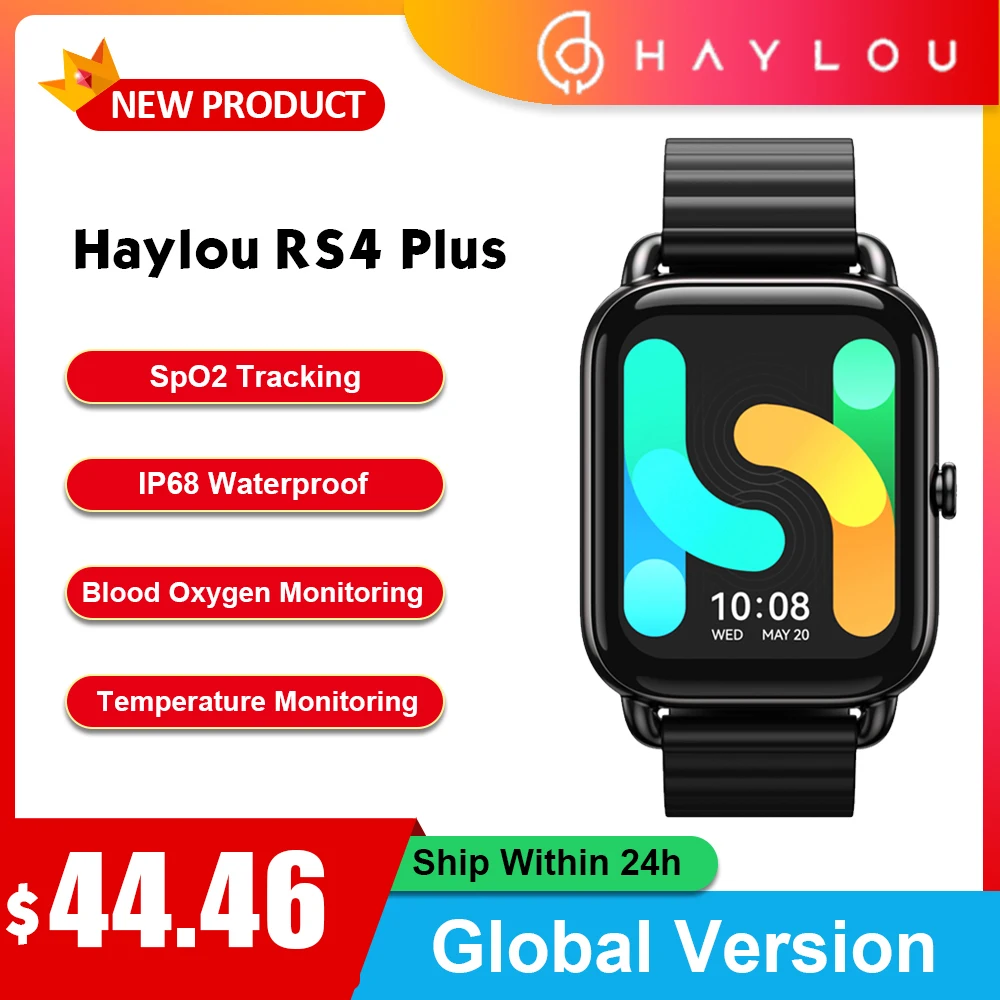 Haylou Rs4 Plus Smart Watch Men 1.78” Amoled Display Smartwatches 10