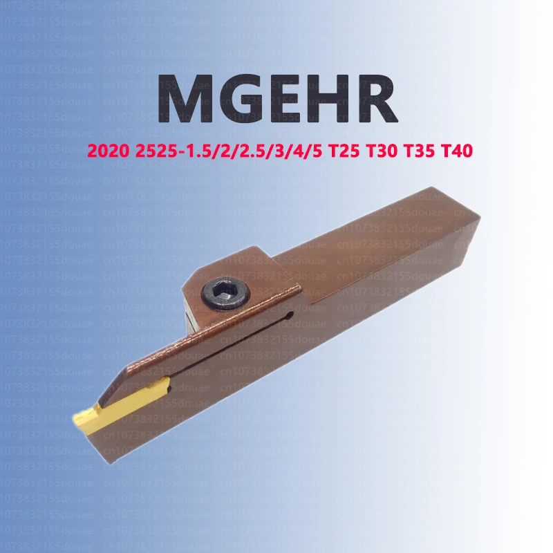 Mgehr 1212-2 Portautensili Per Scanalature 12x12x100mm Con 10 Inserti Mgmn200 90764912
