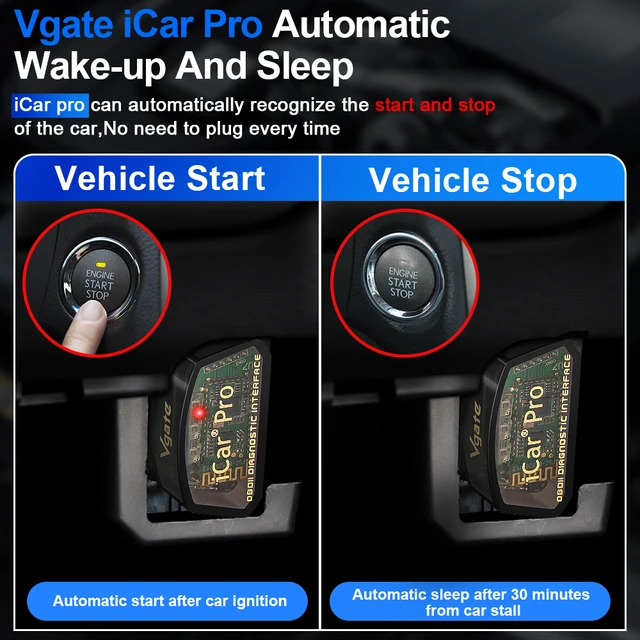 Vgate iCar Pro ELM327 OBD2 Scanner WIFI Bluetooth 4.0 For Android/IOS Car Code Reader OBD2 Car Diagnostic Tools PK ELM 327 V 1 5 4