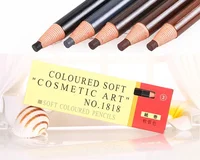 12pc Eyebrow Pencil Colored Soft Cosmetic Art Permanent Makeup Waterproof Tattoo 1