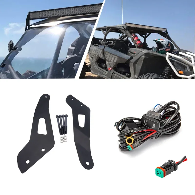 For Can-Am 2017-2023 Maverick X3 Max Windshield Roof 50