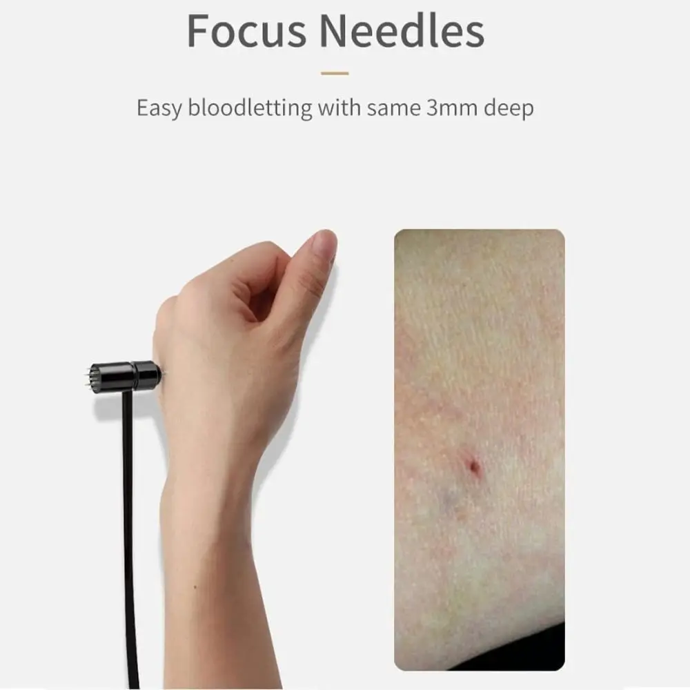 New Design Needle Massage Plum Blossom Dermal Hammer for Beauty 7 Star Plum Blossom Hammer 7 Star Needle for Home Use