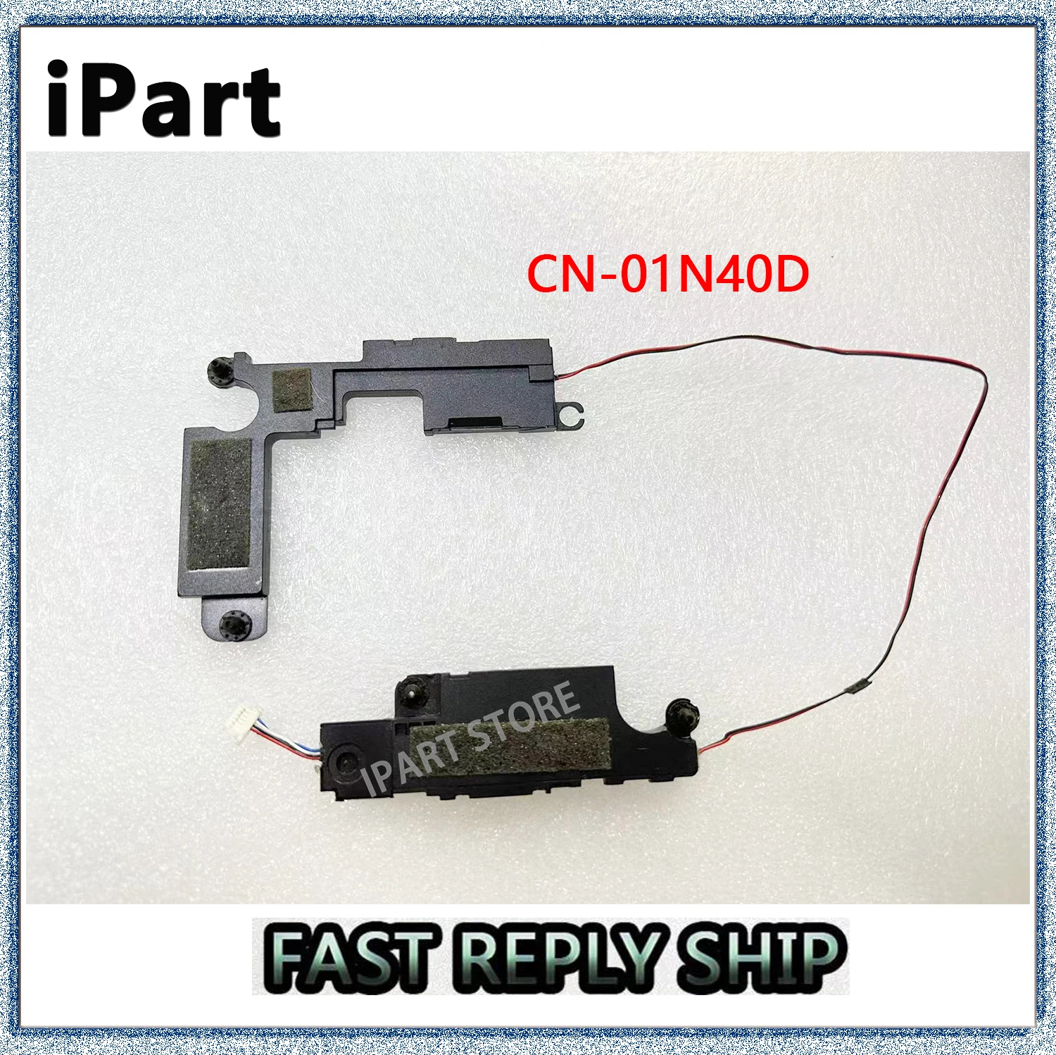 

CN-01N40D для DELL 13 5000 5368 5378 7368 7378 P69G, динамик для ноутбука левый и правый 01N40D 1N40D