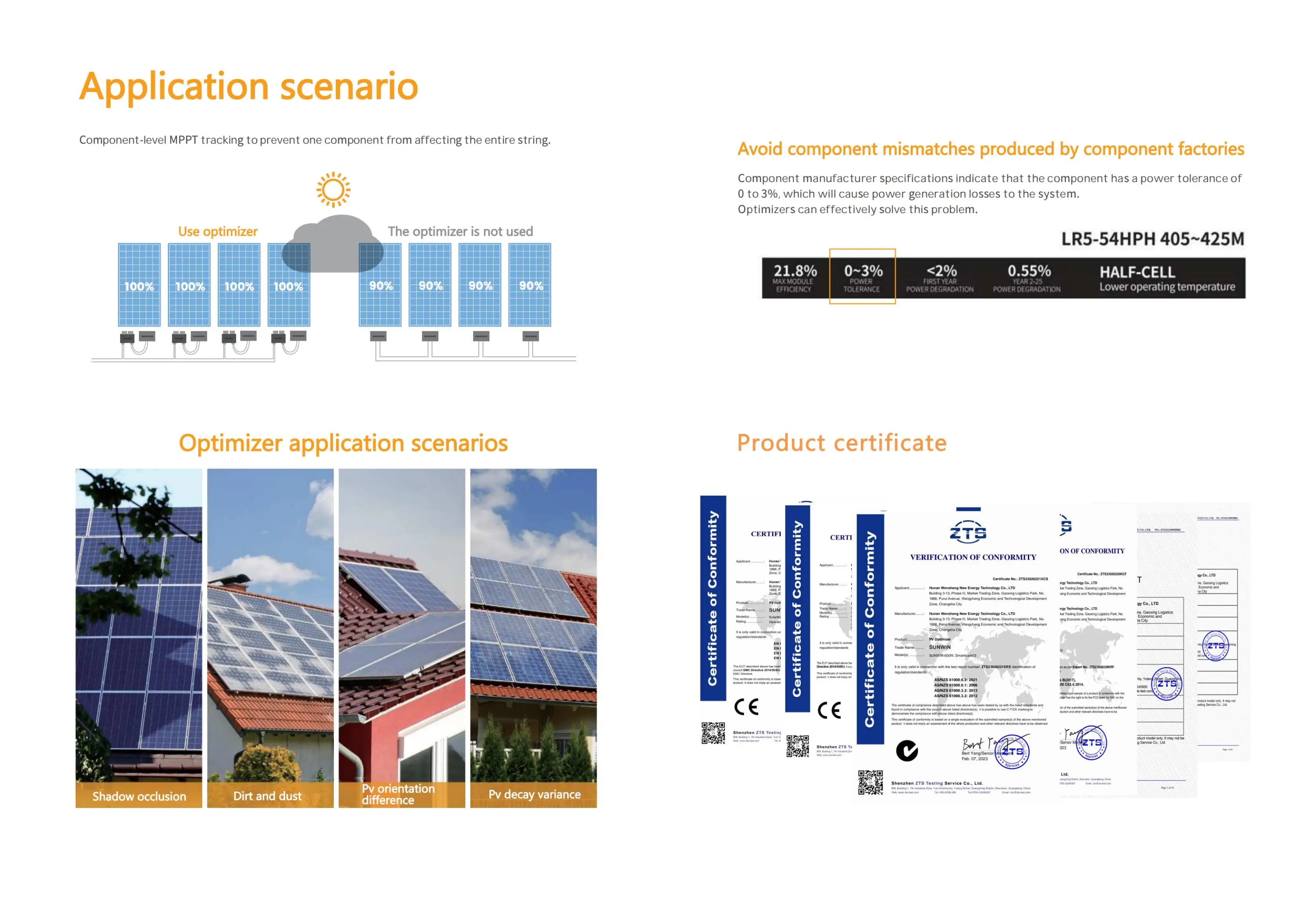 Description Picture 3 of item600W Solar Panel Optimizer, 600W Solar Power Optimizer Photovoltaic Panel Voltage Stabilization Solar Panel Power Optimizer
