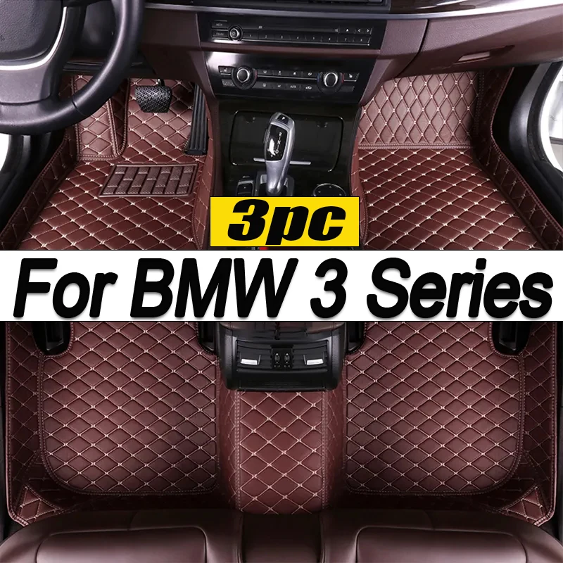 

Custom 3D Car Floor Mats for BMW 3 Series E36 1990-2000 E46 E90 E92 Coupe E93 Interior Accessories Carpet Artificial Leather