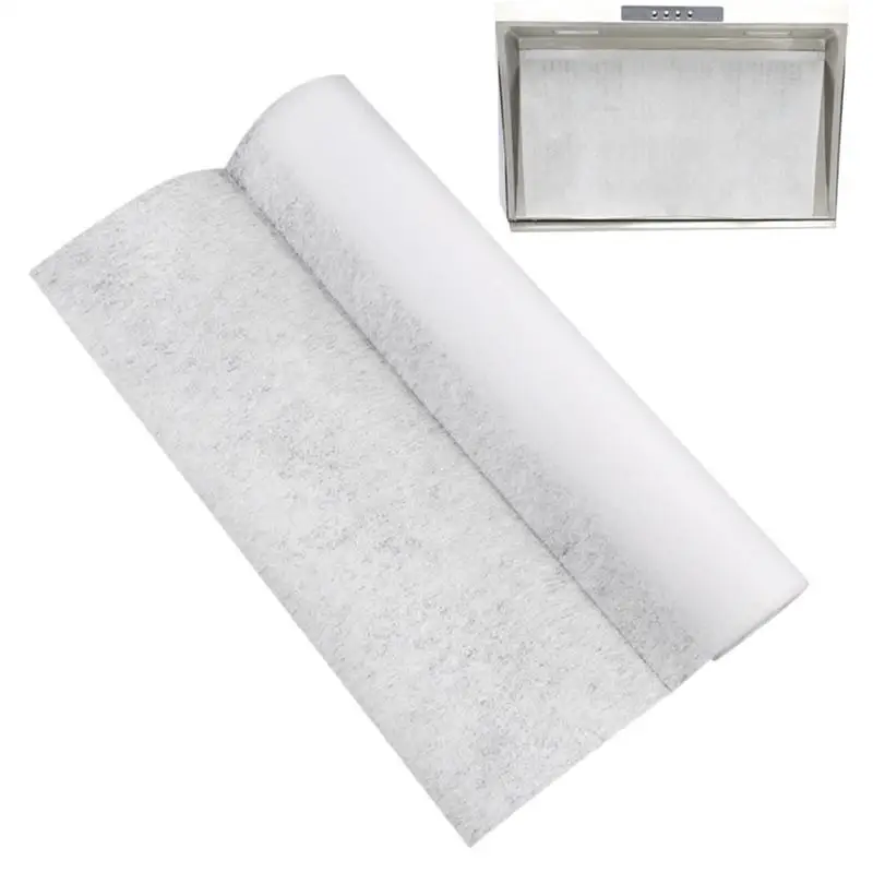 Range Hood Oil Filter Paper 10m Non-woven Oil Absorbing Sheets With 8 Magnets Cooker Hood Extractor Fan Kitchen Tools To Filter