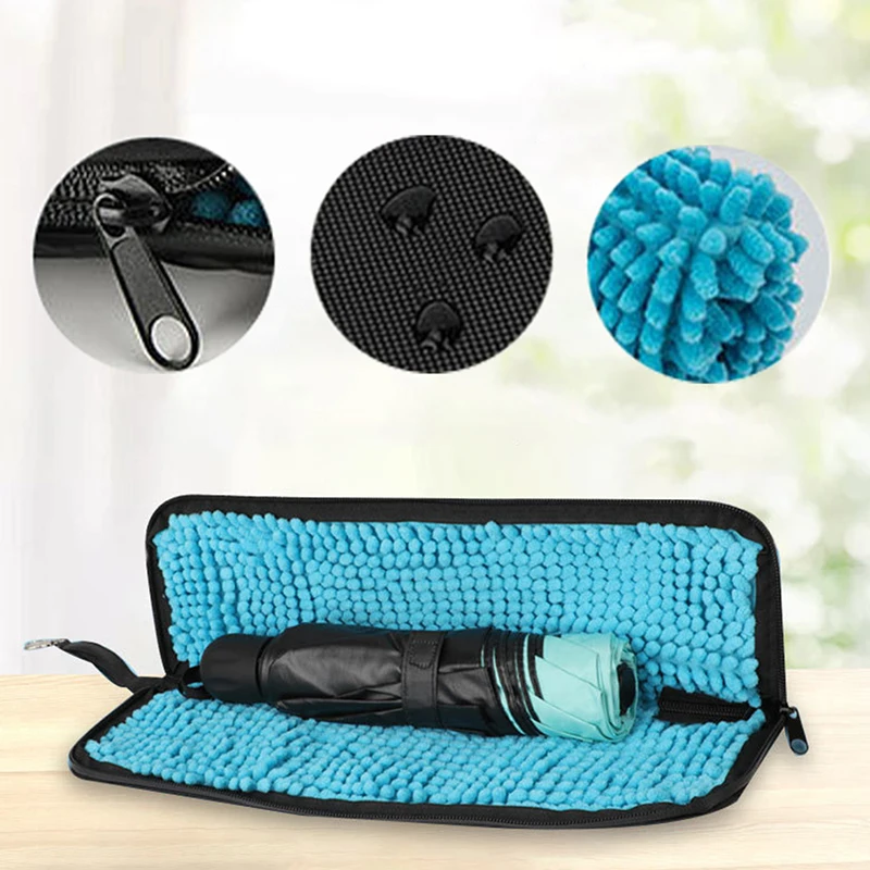 Umbrella Storage Bag Water-Absorbing Umbrella Bag Microfiber Waterproof Portable Cover For Home Package