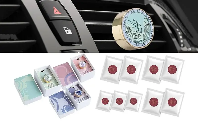 

Car Air Fresheners Auto Interior Accessories Air Outlet Vent Clips Car Aroma Diffuser Automotive Long Lasting Car Scents