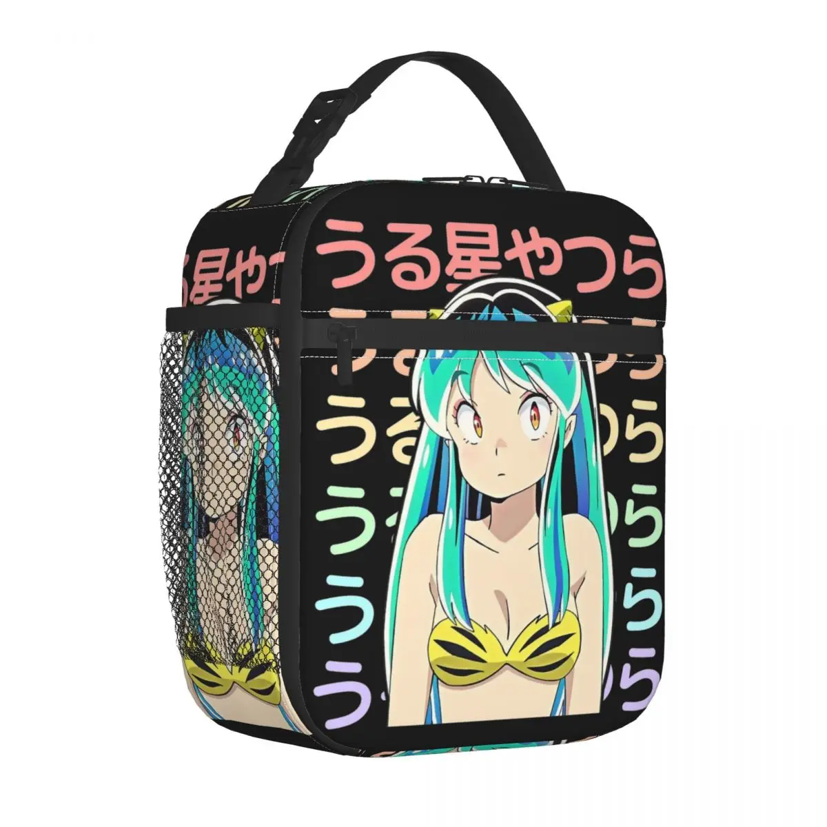 Lum Urusei Yatsura Insulated Lunch Bags Large Anime Lunch Container Thermal Bag Tote Box Beach Travel Men Women