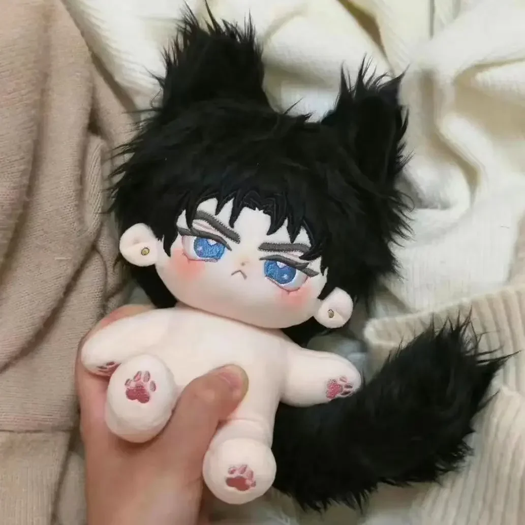 

Anime JoJo's Bizarre Adventure Kujo Jotaro Handsome Cotton Dollbody Game Cosplay Dress Up Clothes 20cm Plushie Pillow Xmas Gift