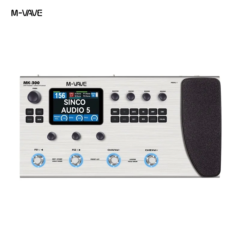 M-VAVE MK300 Guitar Multi-Effect Processor | ANN Neural Modeling M-VAVE MK300 Guitar Multi-Effect Processor | ANN Neural Modeling
