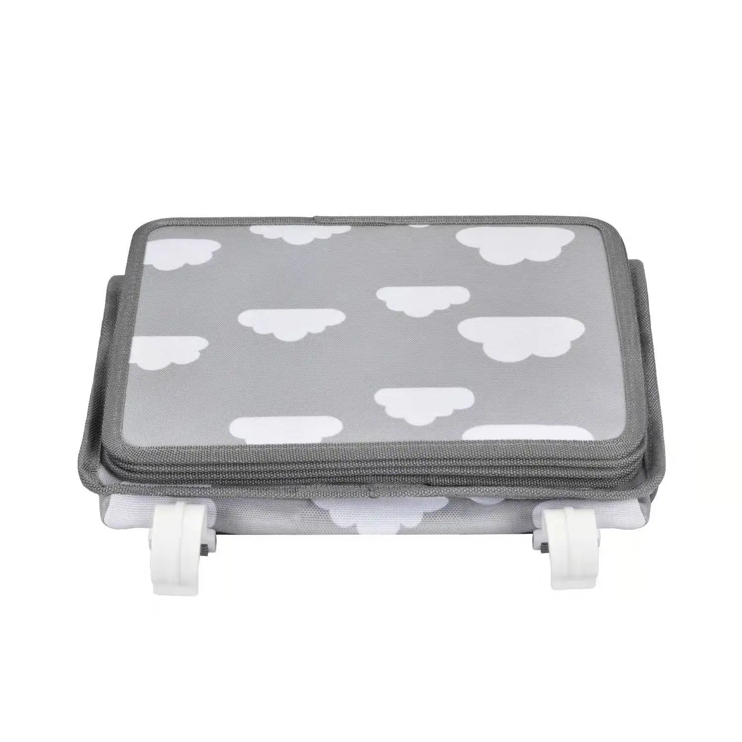 Multifunctional Crib Storage Bag Hanging Bag Cloud Print Cartoon Storage Bag Ready for Bedroom Folding Storage Hanging Bag 4