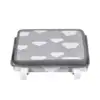 Multifunctional Crib Storage Bag Hanging Bag Cloud Print Cartoon Storage Bag Ready for Bedroom Folding Storage Hanging Bag 4