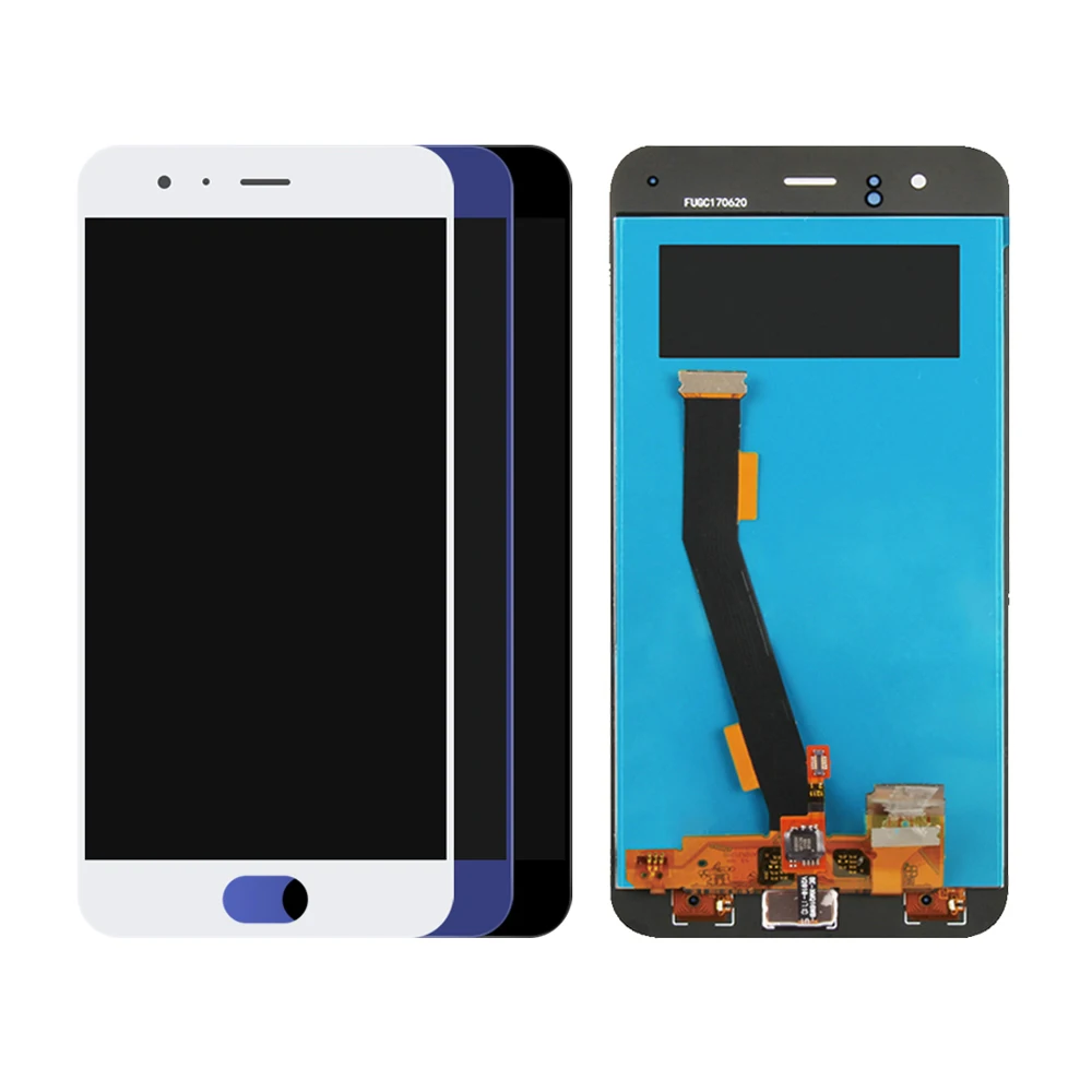 Новый протестированный ЖК-дисплей для Xiaomi 6 Mi Mi6 с сенсорным экраном и