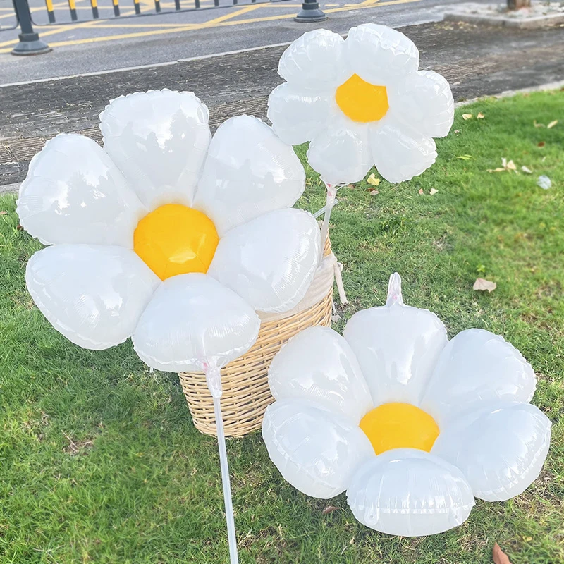 New Product Aluminum Foil Balloon DIY Kit Daisy Theme Birthday Party  Decorative Holiday Decorations Daisy Flower Balloons - China Foil Balloons  and Christmas Foil Balloons price