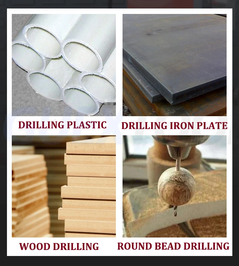 AB2857T Industrial Drilling Machine Portable Electric Drill Press Table Rotary Milling Machine Plastic Wood Hole-Punching Tool 4