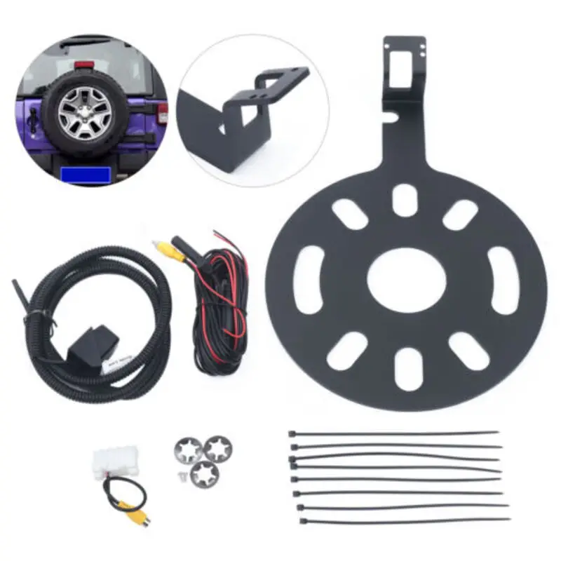 

Spare Camera InstallatIon With ReaR View Spare Tire Suitable For The 2007-2017 Jeep Wrangler JK