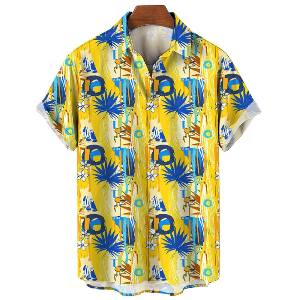 2024 Men's hawaiian shirts 3D Prints toucan graphics summer short sleeve shirts for hawaii style fashion unisex aloha shirts 4