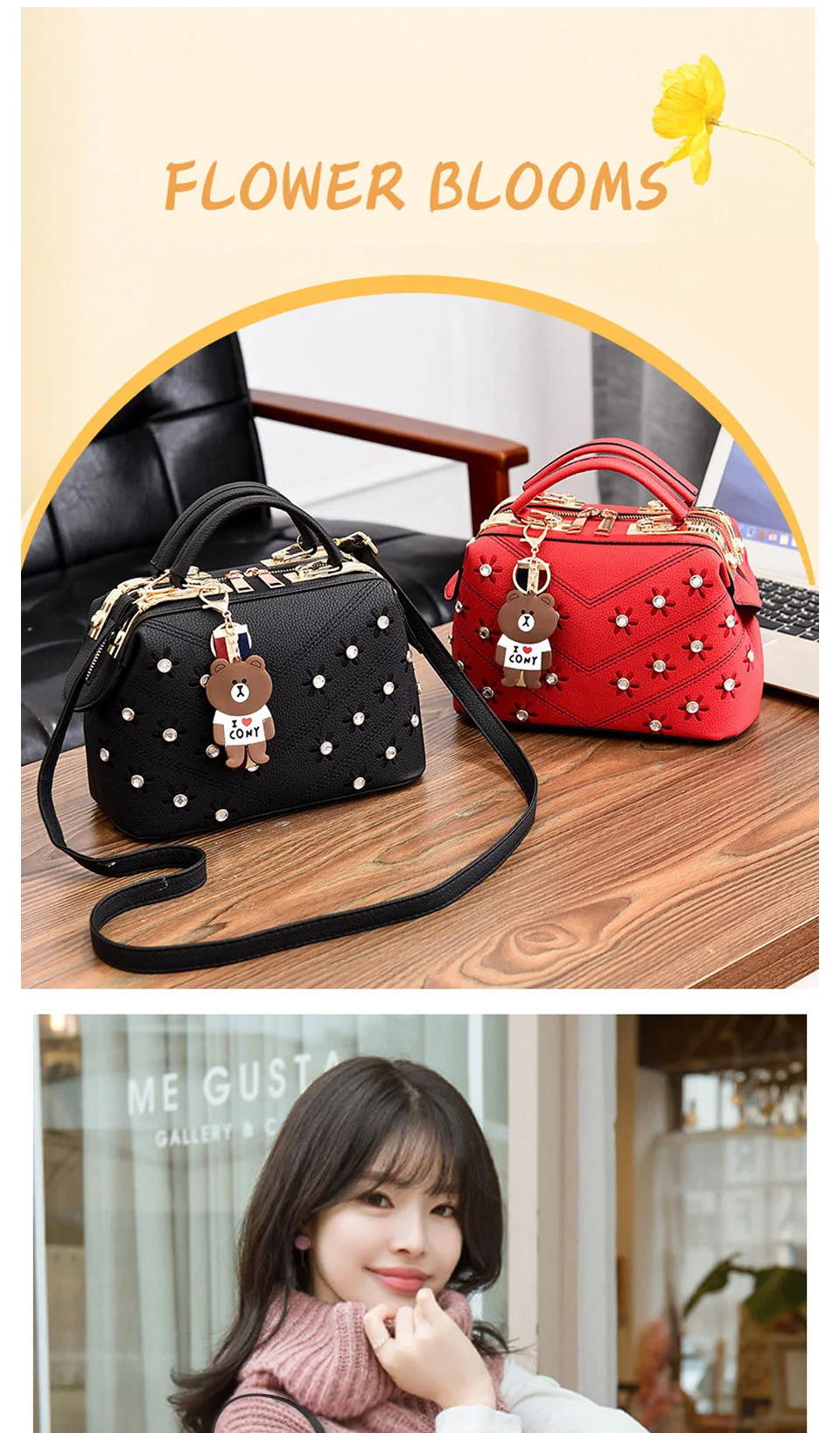 Fashion Shoulder Bag for Women Handbags New Female Solid Color Crossbody s Ladies Small Messenger Girl Cute