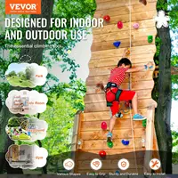32 Rock Climbing Holds Climbing Rocks Rock Wall Holds Grip Indoor /Outdoor 2