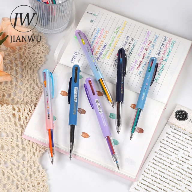 JIANWU 1pc 0.5mm Simple stationery 24 color gel pen creative