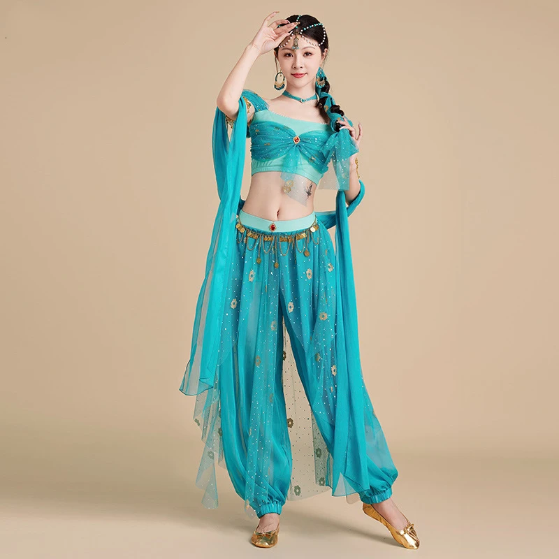 ベリーダンスの衣装セット,女性用,アラビアのプリンセス,arabian