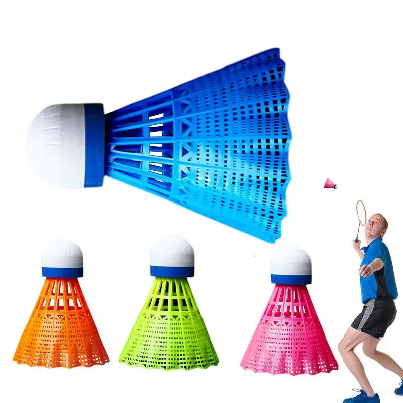 

Светящийся ночник для бадминтона, цветной пенопластовый воланчик, ветрозащитный мяч для ночных тренировок, для спорта на открытом воздухе и развлечений