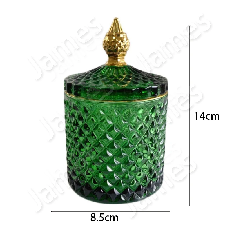 Storage Box Storage Jar Classic Retro Container Glass Bottle Glass Jars and Lids Food Storage Containers Honey Jar Nordic Style Jars