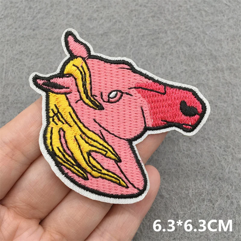 Cartoon Schmetterling Kirsche Gestickte Patches Für Kleidung Eisen Auf Patches Auf Kleidung DIY Liebe Herz Patch Für Kleidung Aufkleber – Detail 3