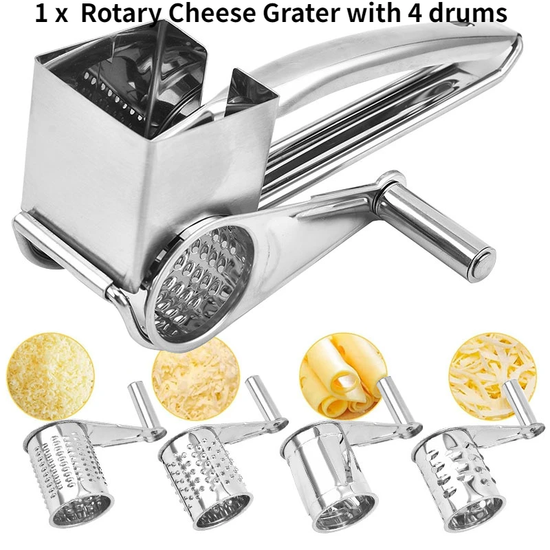 1grater with 4 drums