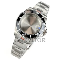 Cassa orologio solida in acciaio inossidabile 40mm con bracciale Oyster spazzolato impermeabile