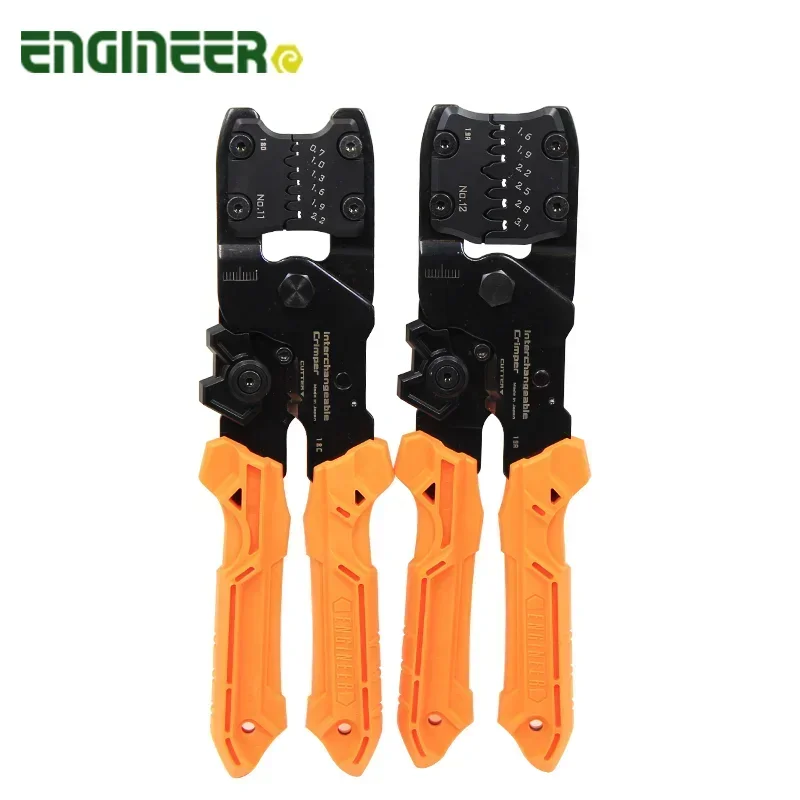 ENGINEER Handy Crimp PAD-02 Tool Kit - Universal Crimping Set With Interchangeable Dies, Made In Japan - View #5