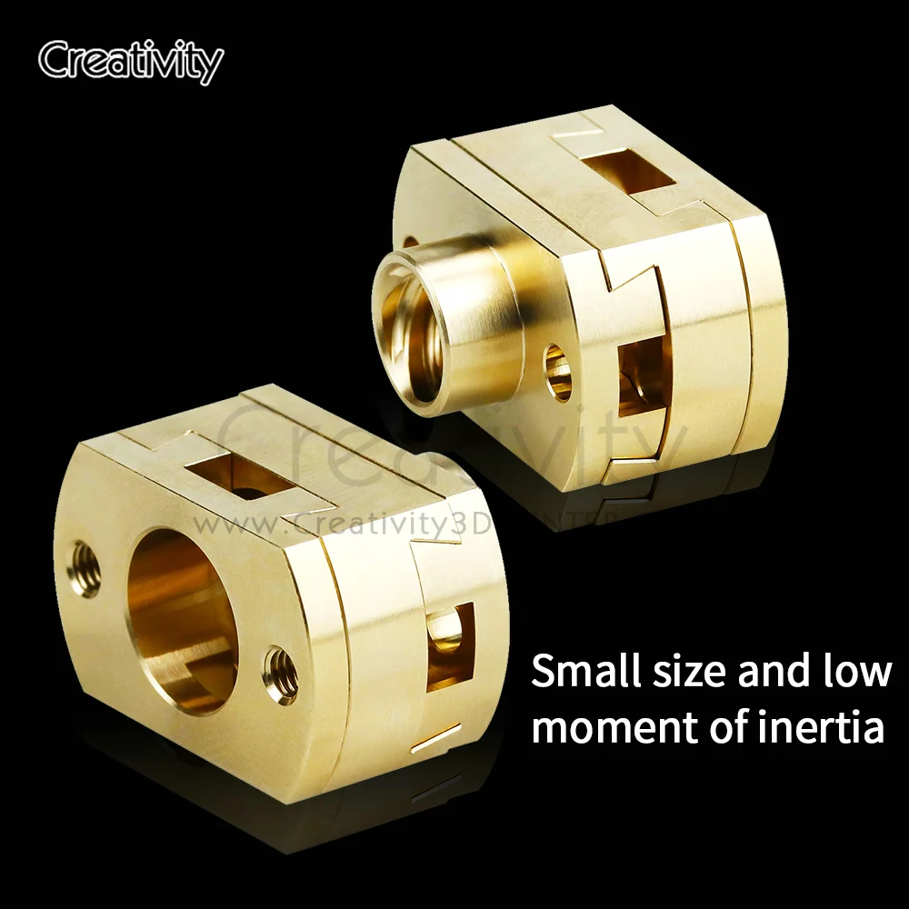 Oldham Shaft Coupler With Nut Peças para Impressora 3d Parafuso do Eixo z Voron Blv e Vzbot Impressoras 3d Ender3 Cr10 t8 18 mm 16 mm - Imagem 6