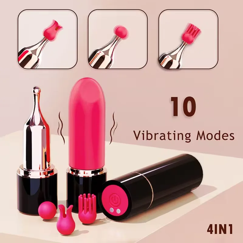 Bullet Mini Lippenstift Vibrator für Frauen Klitoris Stimulator Tragbare Erotische Sex Spielzeug für Erwachsene Vagina Liebe Ei Weibliche Masturbation 1