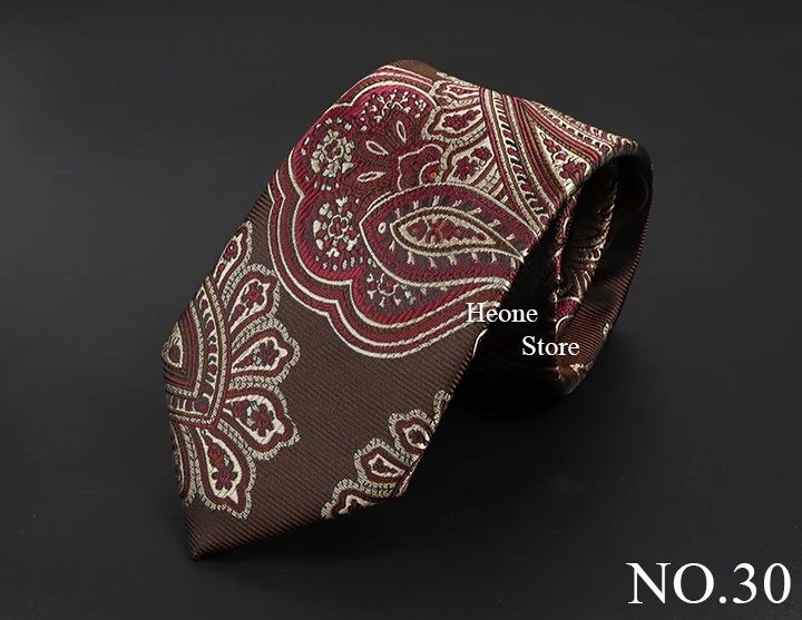 Neue Design Business Paisley Männer Krawatte Rot Blau Grün Lila Dünne Dünne 6 cm Krawatte Luxus Jacquard Hochzeit Party Krawatte zubehör – Detail 31