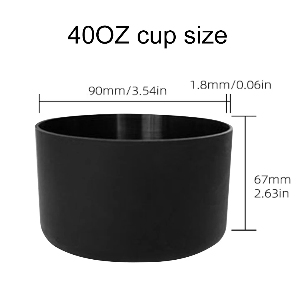 Silicone Water Bottle Boot for Owala 24oz 32oz 40oz Anti-Slip Protective Sleeve Bottom Bumper Bottle Seal Ring Silicone Stopper