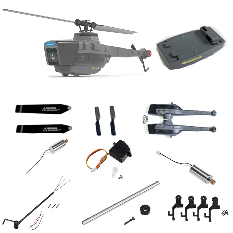 C128 Sentry 2.4G 4Ch Flybarless Rc Elicottero Parti Per Eachine E110 Elicottero Rc Era C127