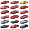Bburago 1:64 Ferrari 1959 ELDORADO Laferrari 599 GTO F50 F40 458 Spider Speciale Enzo 488 GTB SF90 Stradale Alloy Car Model Toys 2