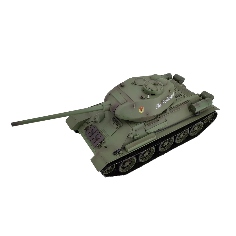 Coolbank 개조 에디션 1/16 2.4ghz 리모컨 소련 T34 탱크 모델, Heng Long 3909-1 러시아 육군 탱크 t34/85 장난감