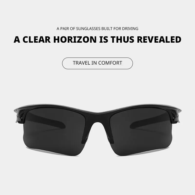Bicycle Glasses Mens And Womens Outdoor Sports Sunglasses Windproof Running Marathon Drivers Night Vision Goggles driving glasses