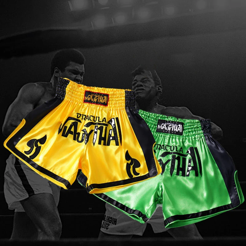 Дракула шорты MUAYTHAI боксерское тренировочное оборудование MMA Боевая