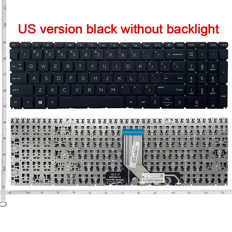 Clavier AZERTY Original HP Pour PC Portable 15-da0019nf à 15-da0024nf - Neuf Avec Emballage