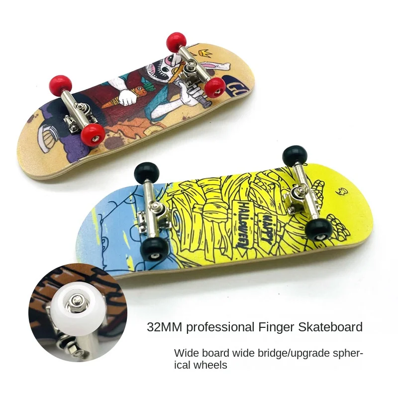 Madeira Tech Deck Finger Skate, Scooter Dedo, Profissional Maple