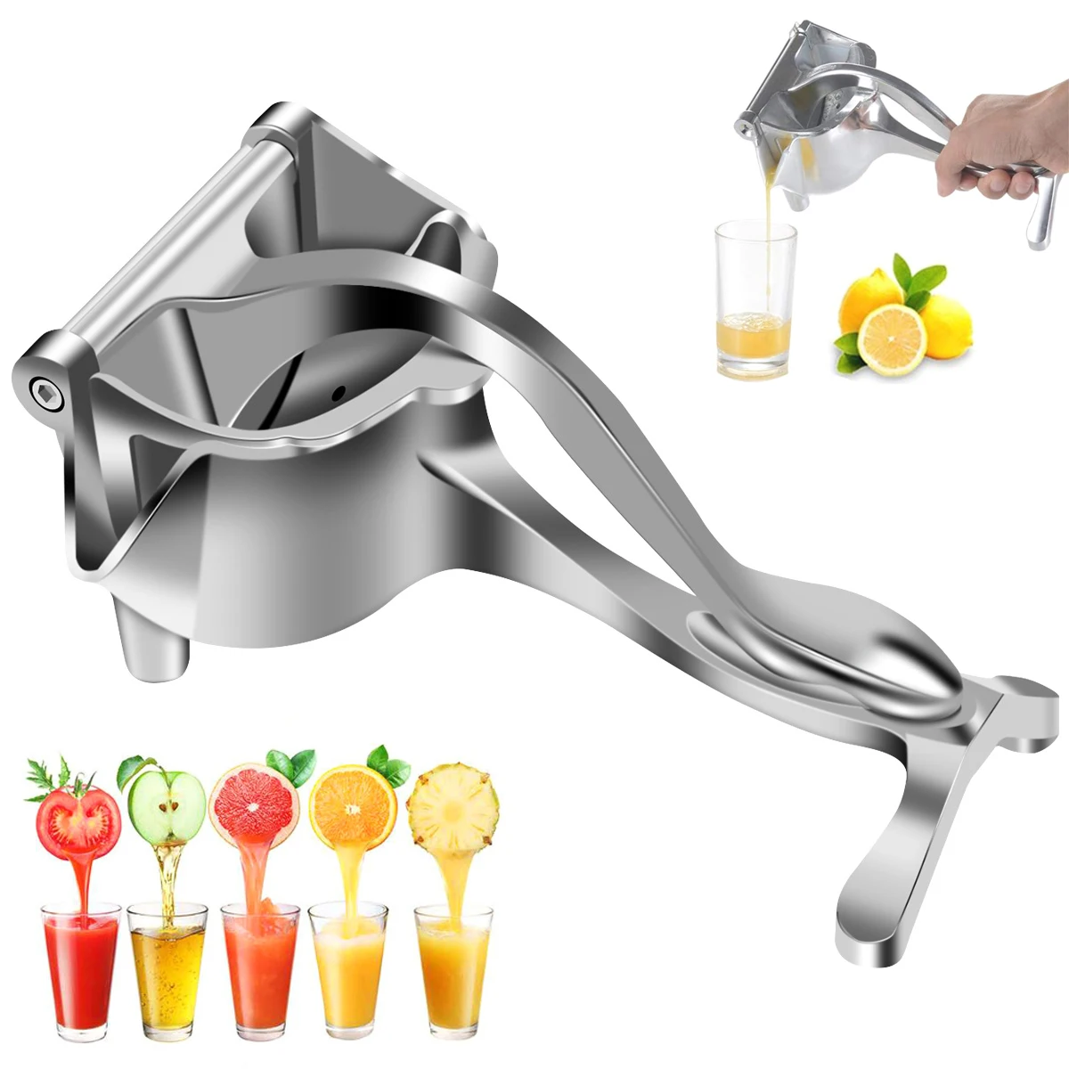 Saver Prices Manual Juicer Delaman Portable Green Hand Crank Fruit