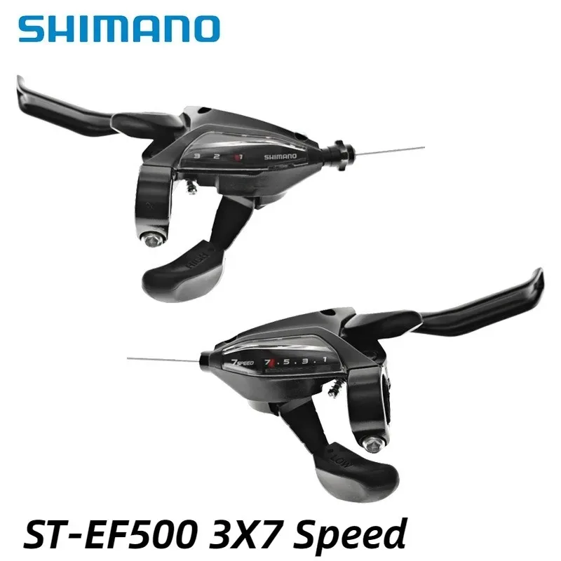 EF500 trigger shifter 3/7/8 gear left and right Corrosion resistant ABS sensitive transmission Bicycle brake Bicycle accessories