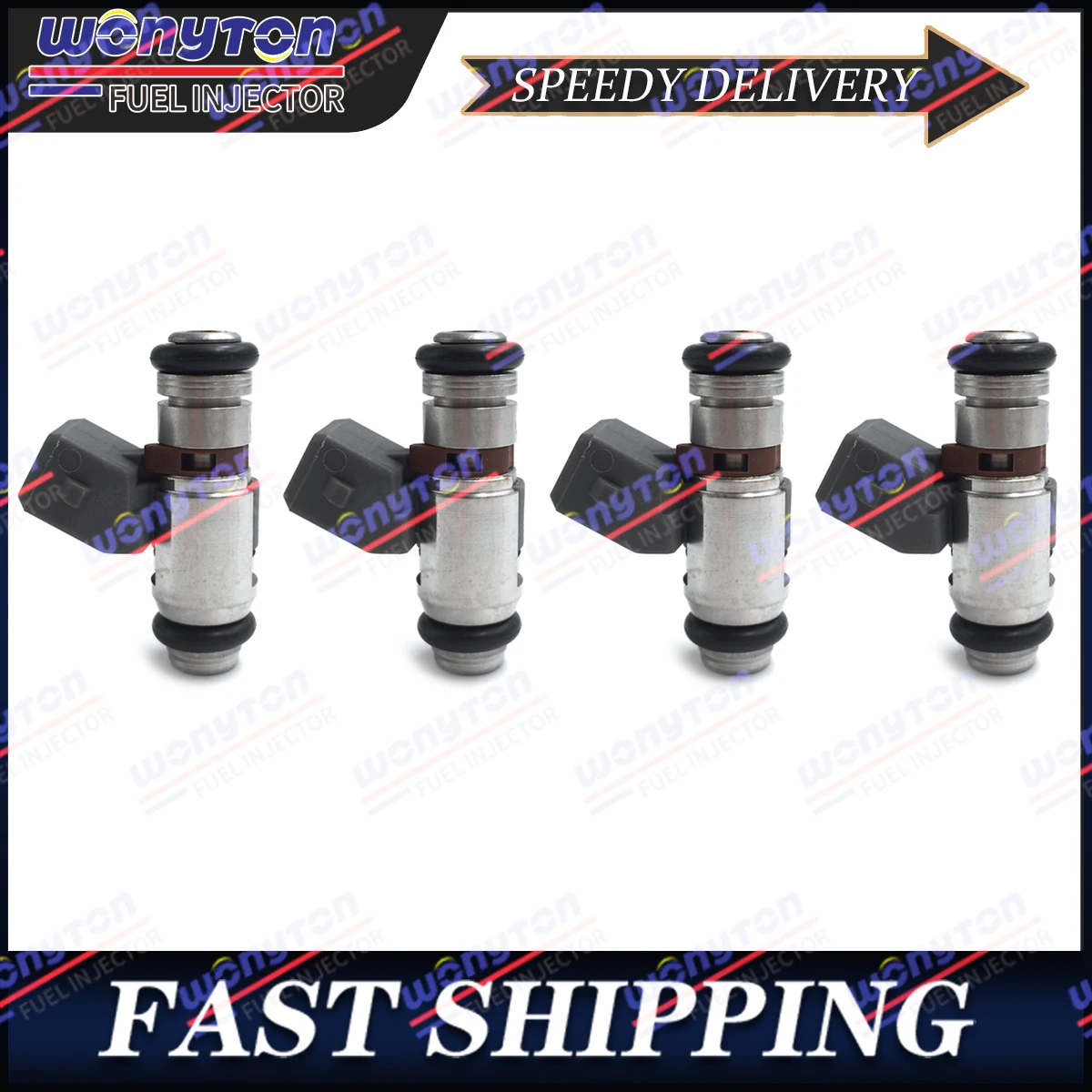 4Pcs IWP143 Fuel Injectors Fit Renault Clio Platina Megane Scenic ...