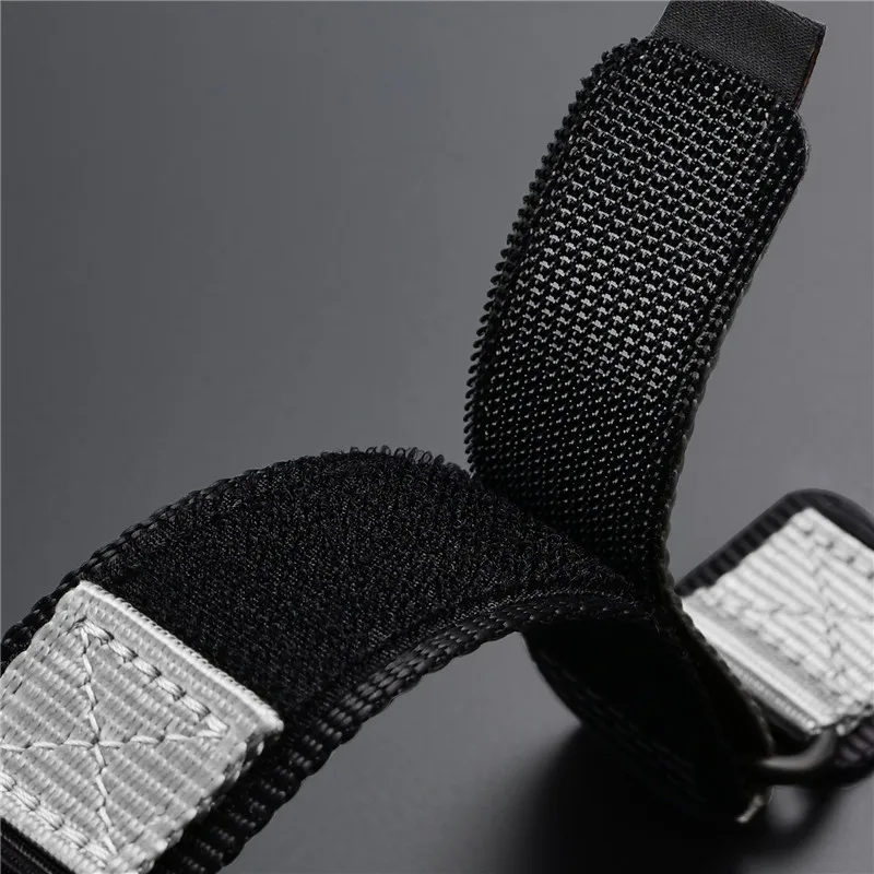 Versatile Hook & Loop Nylon Watch Strap - Quick Release Sport Band